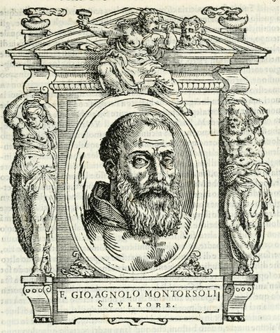 Giovanni Angelo Montorsoli Portrait by Giorgio Vasari