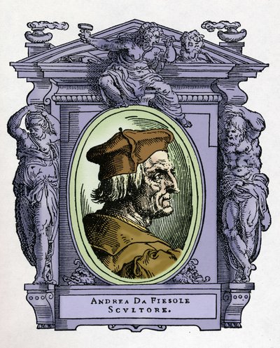 Portrait of Andrea da Fiesole (Andrea Ferrucci) by Giorgio Vasari