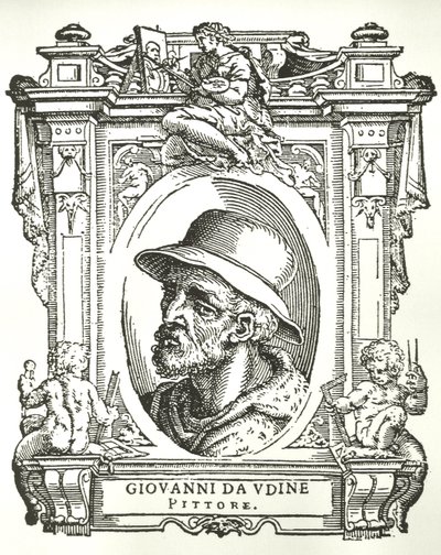 Portrait of Giovanni da Udine by Giorgio Vasari