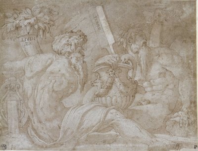 Three River Gods by Giorgio Vasari