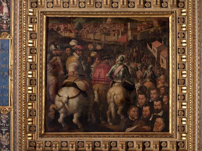 Triumph for the War Against Siena by Giorgio Vasari
