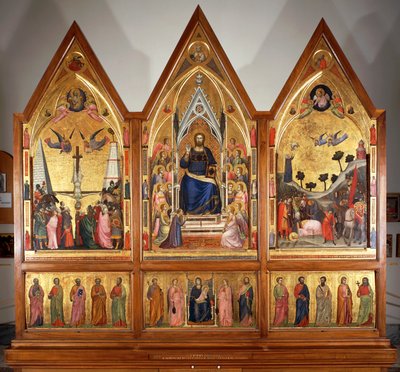 The Stefaneschi Triptych (front) by Giotto (c.1266 1337)