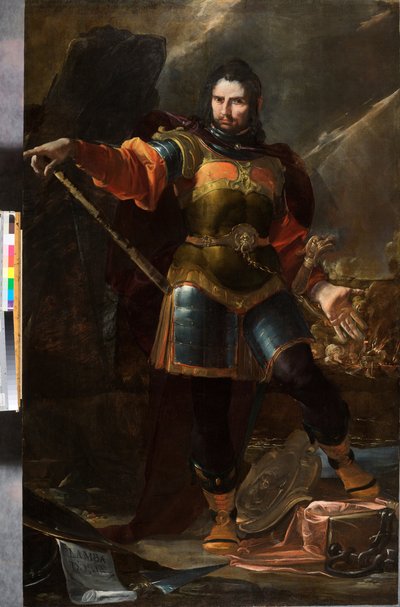 Lamba Doria, Admiral of the Fleet of the Republic of Genoa in the 13th-14th century, c.1633-35 by Giovacchino Assereto