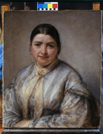Portrait of Benedetta Carminati Chisoli by Giovanni Carnovali