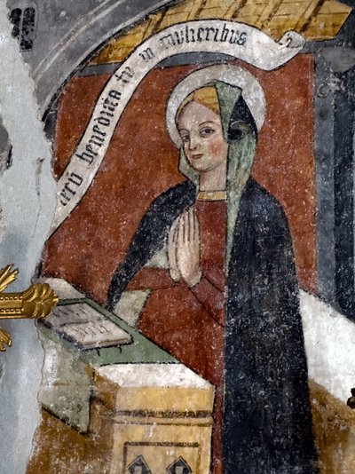 The Frescoes in the Chapel of the Annonciade, circa 1470 by Giovanni (attr. to) Baleison