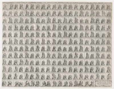 Speculum Romanae Magnificentiae: Small Portraits of the Popes from Christ to Sixtus V by Giovanni Ambrogio Brambilla