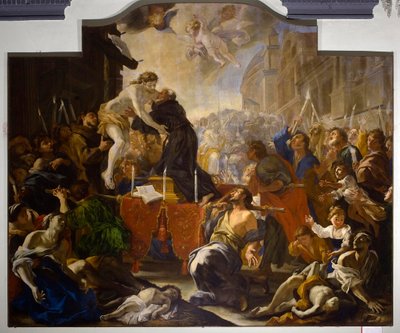 Jesus Crucified Detaches from the Cross by Giovanni Andrea Carlone