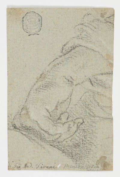 Study: A Left Hand in a Leaning Position by Giovanni Andrea Sirani