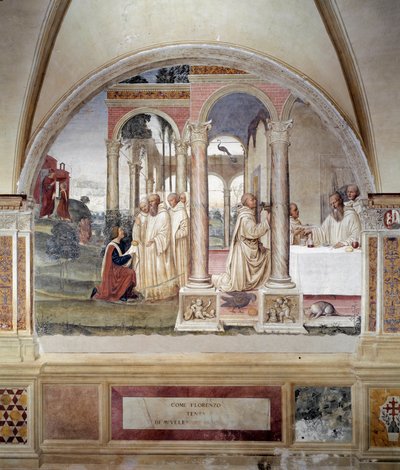 How Fiorenzo Tries to Poison St. Benedict by Giovanni Antonio Bazzi Sodoma
