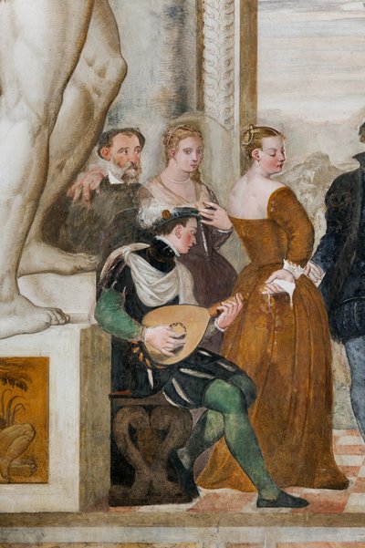 Invitation to the Dance, Main Hall, c.1570 by Giovanni Antonio Fasolo