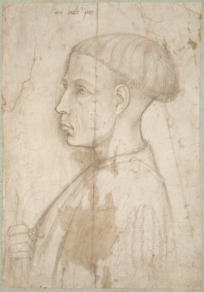 Bust of a Young Man in Profile by Giovanni Badile