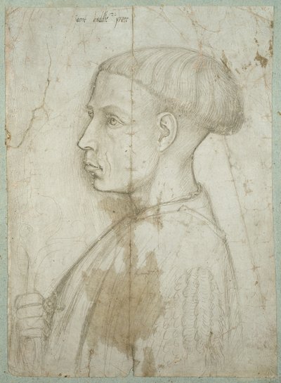 Bust of a Young Man in Profile by Giovanni Badile