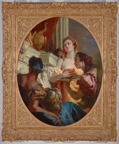 Roman Matrons Making Offerings to Juno 1745 by Giovanni Battista (1696 1770) Tiepolo