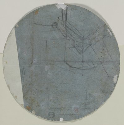 Architectural Sketch verso, Second Half 17th Century by Giovanni Battista Benaschi