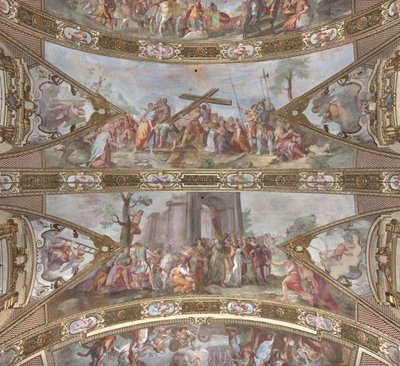 Stories of the Holy Cross by Giovanni Battista Carlone
