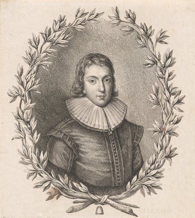 John Milton, 1760 by Giovanni Battista Cipriani