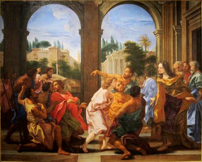Joseph Recognized by His Brothers by Giovanni Battista Gaulli