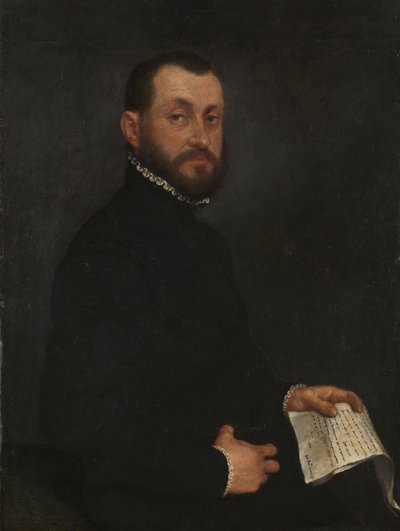 Portrait of a Man by Giovanni Battista Moroni