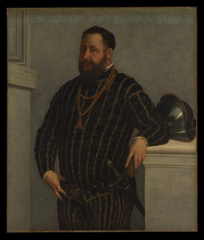 Portrait of a Man by Giovanni Battista Moroni