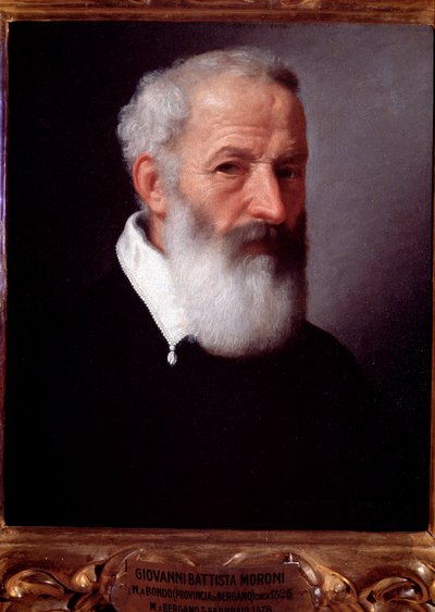 Portrait of an Old Man by Giovanni Battista Moroni