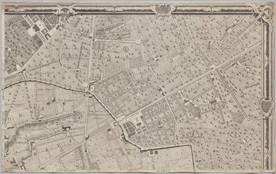 Nuova pianta di Roma by Giambattista Nolli, 1748, known as La Pianta Grande di Roma by Giovanni Battista Nolli
