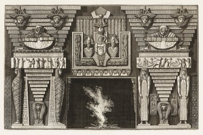 Etruscan Chimneypiece by Giovanni-Battista Piranesi