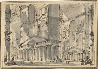 Fantasy of an Ancient Bath by Giovanni Battista Piranesi