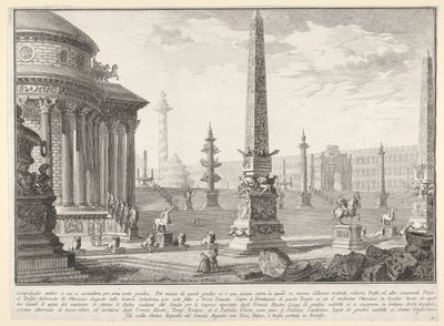 Plate 10: The ancient Capitol ascended by approximately one hundred steps by Giovanni Battista Piranesi