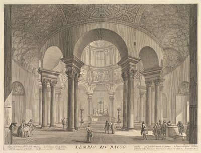 S. Constanza erroneously called Temple of Bacchus by Giovanni Battista Piranesi