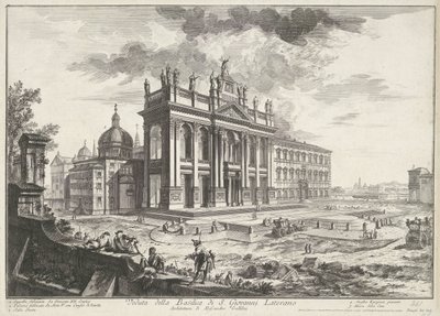 St. John Lateran in Rome by Giovanni Battista Piranesi