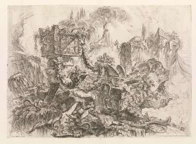The Tomb of Nero, from Grotesques by Giovanni Battista Piranesi