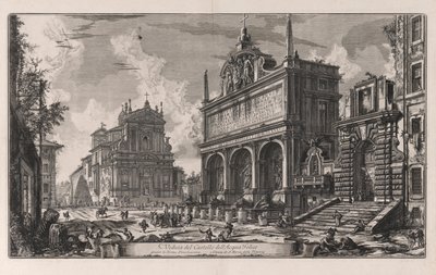 View of the Castle by Giovanni Battista Piranesi