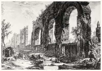 View of the Aqueduct of Nero, from the 
