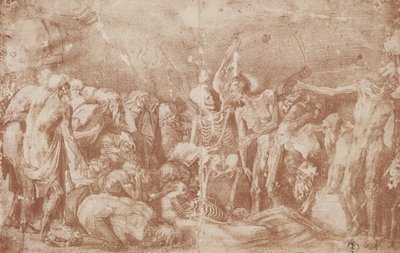 Study of the Living and the Dead Assembled by Giovanni Battista Rosso Fiorentino