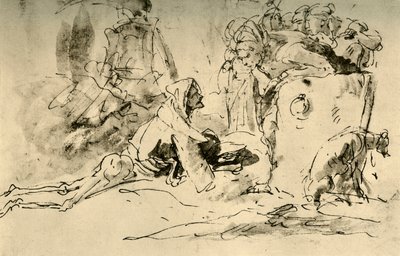 Capriccio, c1740s, 1928 by Giovanni Battista Tiepolo