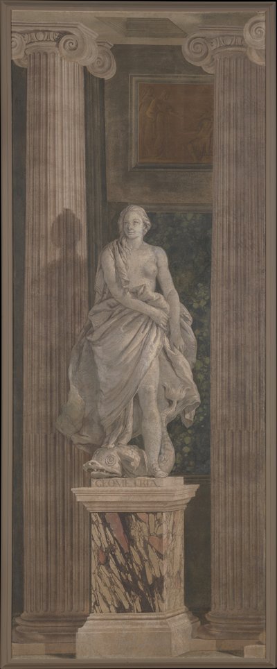 Geometry, 1760 by Giovanni Battista Tiepolo