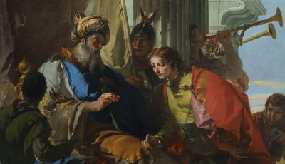Joseph Receiving Pharaoh