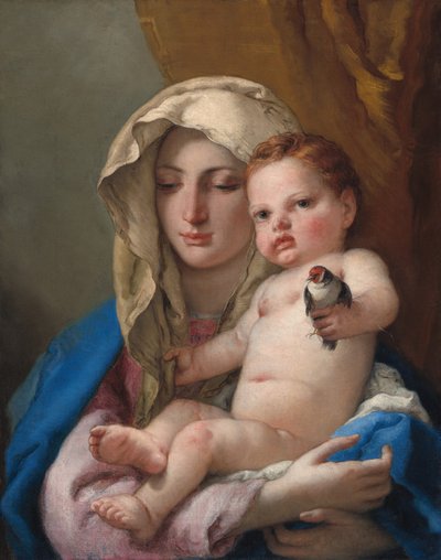 Madonna of the Goldfinch by Giovanni Battista Tiepolo