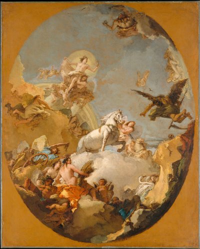 The Chariot of Aurora by Giovanni Battista Tiepolo