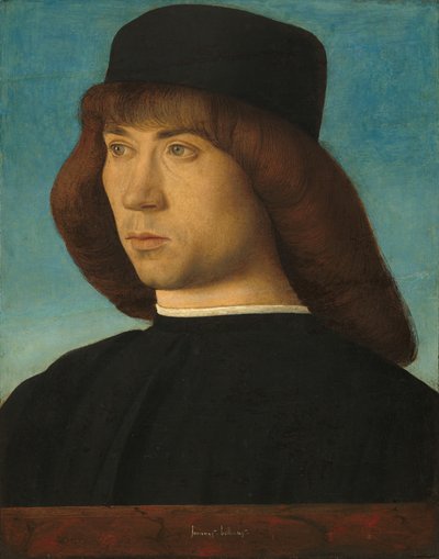 Portrait of a Young Man, c. 1490 by Giovanni Bellini