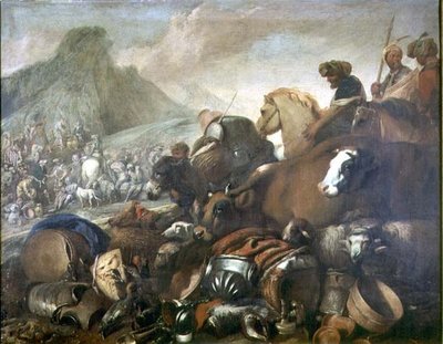 The Meeting of Abraham and Melchizedek by Giovanni Benedetto Castiglione