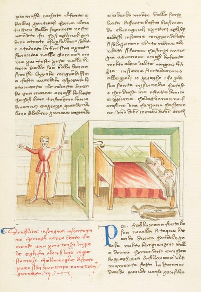 Decameron, The Key to Paradise - Puccio di Rinieri deceived by Felice, Third day, story 4 by Giovanni Boccaccio