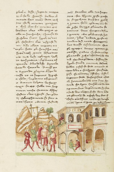 Decameron, The Armenian Steward - Theodore of Armenia recognized by his father, Fifth day, story 7 by Giovanni Boccaccio