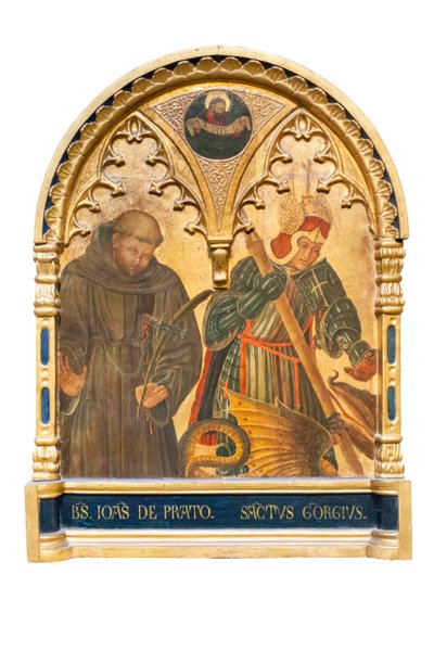 The Blessed John of Prato and Saint George by Giovanni Boccati or Boccatto