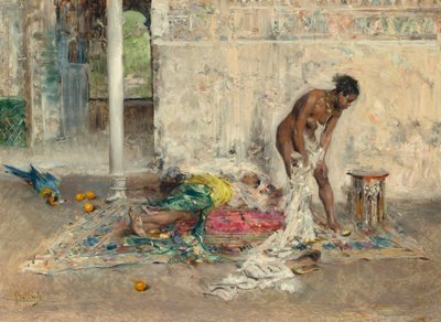 After the Bath by Giovanni Boldini