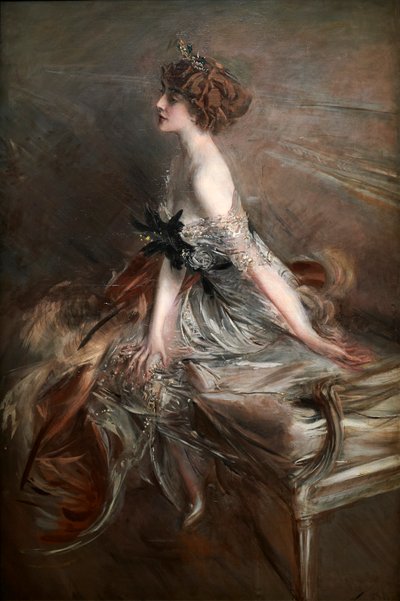 Portrait of Princess Marthe-Lucile Bibesco by Giovanni Boldini