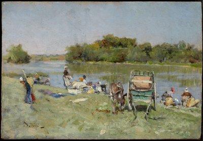 Washerwomen by Giovanni Boldini