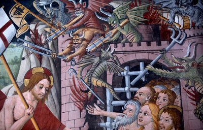 Descent to Hell, c.1492 (detail) by Giovanni Canavesio