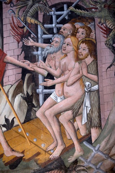 Descent to Hell by Giovanni Canavesio