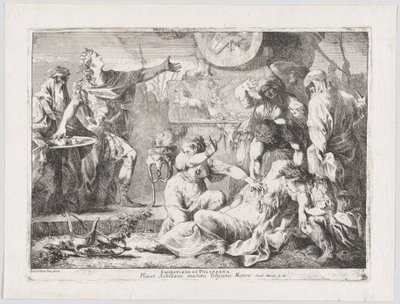 The Sacrifice of Polyxena by Giovanni David
